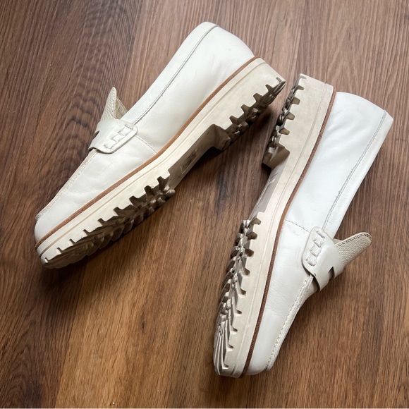 Dolce Vita Reptile Skin Effect Lug Sole Loafers - Picture 4 of 11